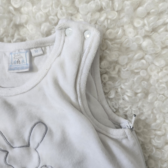 Cadet Rousselle TOG 2 Neutral French Sleep Sack Bag Baby Embroidered 0-6 mths - Picture 8 of 11